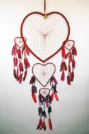 Dream Catcher Crochet Rainbow 11cm