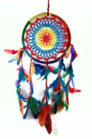 Dream Catcher Crochet Rainbow 21cm