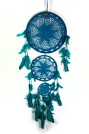 Dream Catcher Crochet Turquoise 27cm