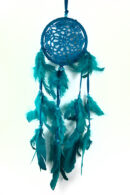 Dream Catcher Crochet Turquoise 11cm