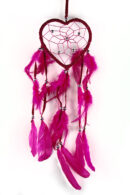 Dream Catcher Heart Pink