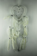 Dream Catcher Heart White