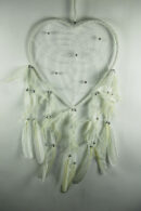 Dream Catcher Heart White