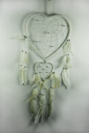 Dream Catcher Heart White
