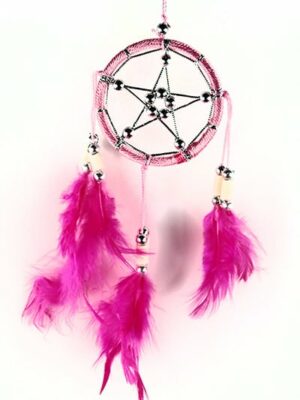 Dream Catcher Pentagram Pink