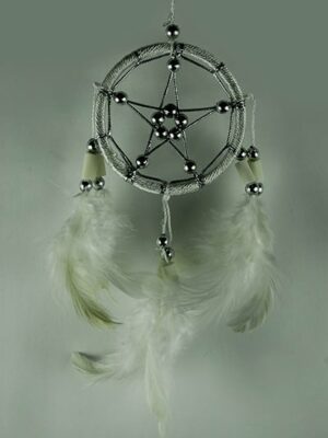 Dream Catcher Pentagram White