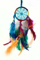 Dream Catcher Spider Net Rainbow