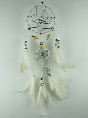 Dream Catcher White 6cm