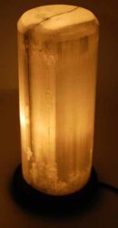 Selenite Lamp Cylinder
