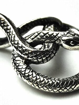 Silver Pendant Snake L2.5cm