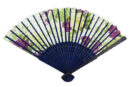Fan Blue Bamboo