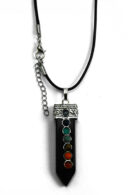 Pendant Chakra Point Obsidian