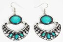 Earring Pewter Tribal Style 4