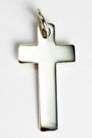 Silver Pendant Plain Cross