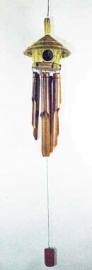 Wind Chime Wooden Hut