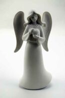 Angel Ivory Standing With Heart
