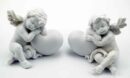 Cherub Ivory Sitting Set Of 2