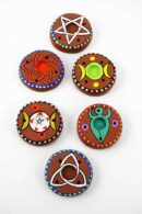 Incense And Cone Holder Paper Machie 6pcs