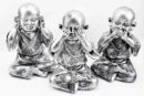 Monk Figurine Set Of 3