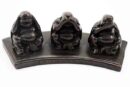 Buddha Hear See Speak No Evil
