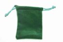 Pouch Velvet Green L9XW6cm 10pcs