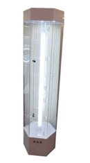 Display Cabinet Hexagonal LED