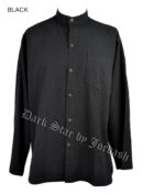 Shirt Mens Black Size XL