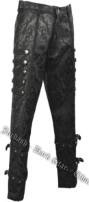 Trouser Brocade Black Size 42