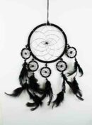 Dream Catcher Black 12cm
