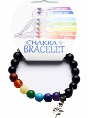 Bracelet Chakra With Om Charm
