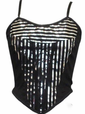 Basque Cotton Black And Silver