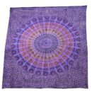 Bedspread Double Mandala Purple