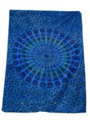 Bedspread Double Mandala Turquoise