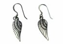 Silver Earring Angel Wing