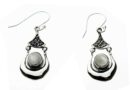 Silver Earring Rainbow