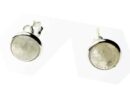 Silver Earring Stud Rainbow