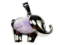 Pendant Elephant Amethyst