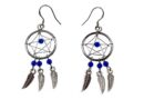 Earring Dream Catcher Blue