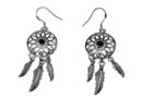 Earring Dream Catcher Blue