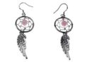 Earring Dream Catcher Pink
