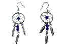 Earring Dream Catcher Purple