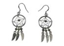 Earring Dream Catcher White