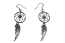 Earring Dream Catcher White