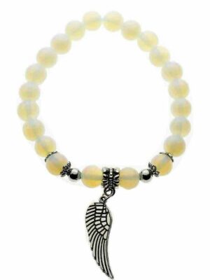 Bracelet Metal Wing Opalite