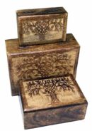 Box Rectangle Tree Set Of 3