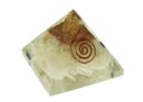 Pyramid Orgone Selenite 7cm