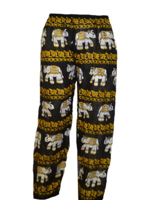 Trousers Printed Elasticated