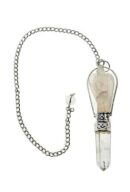 Pendulum Angel Rose Qtz L7.5cm