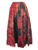 Skirt Long Tiered Brown