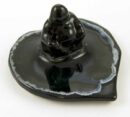 Incense Holder Buddha Black